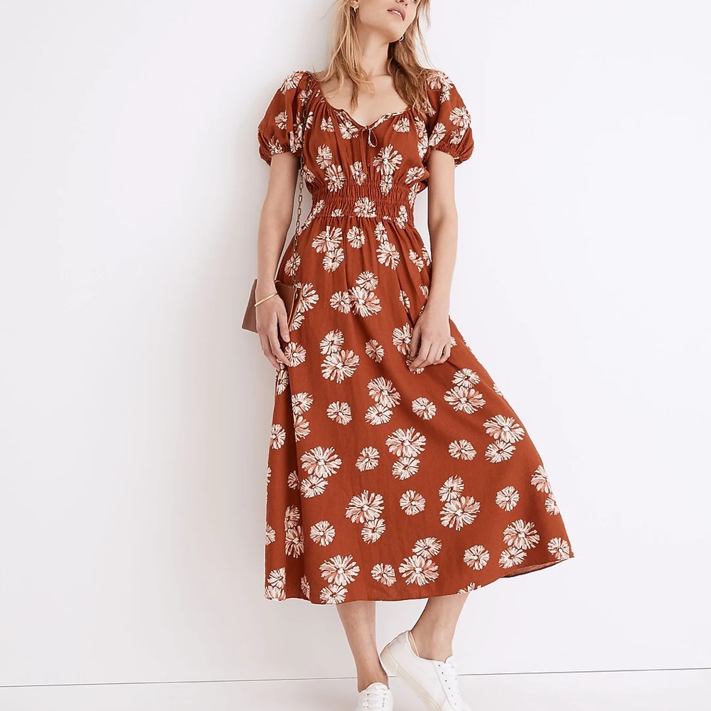 Madewell Sophia Midi Dress 2x
